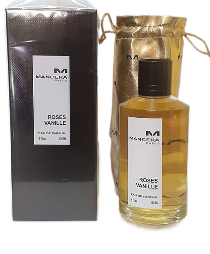 Mancera Roses Vanille Eau de Parfum 120ml (Scatolato) in Taglia 120ml